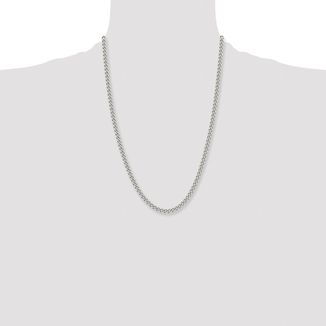 Chisel Stainless Steel 5.3mm Round Curb Chain
