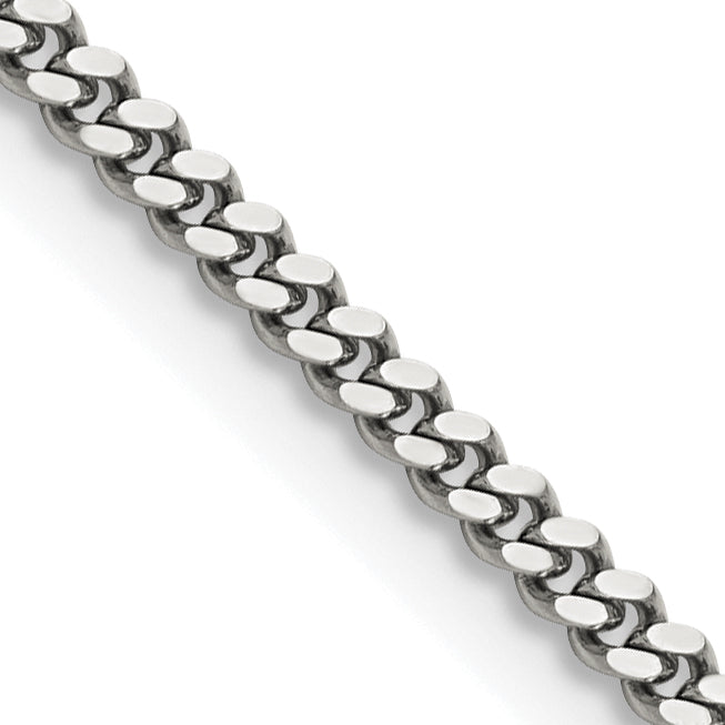Chisel Stainless Steel 3mm Curb Chain