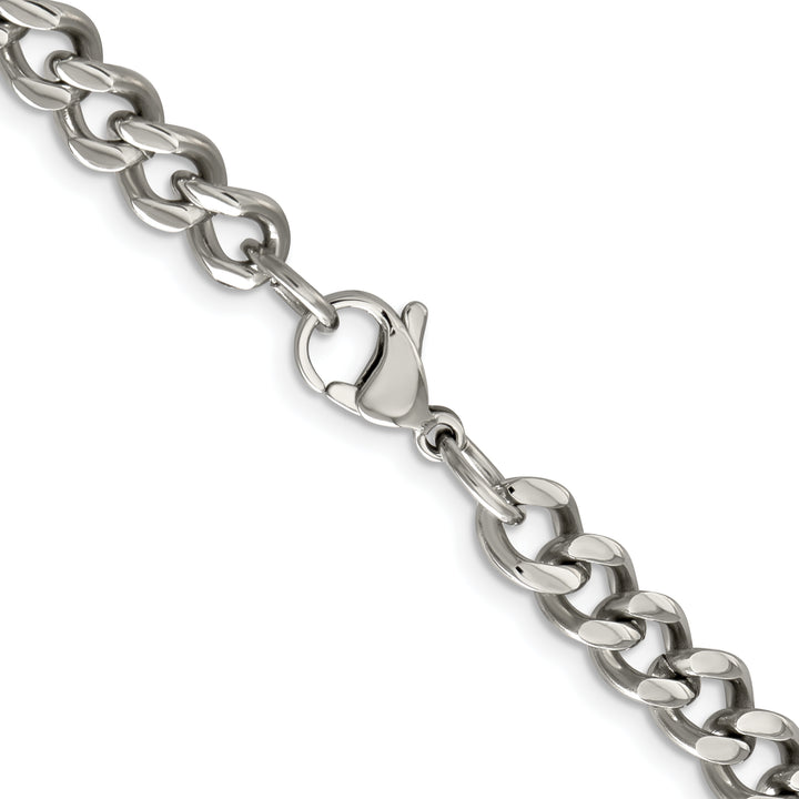 Chisel Stainless Steel 6.75mm Curb Chain