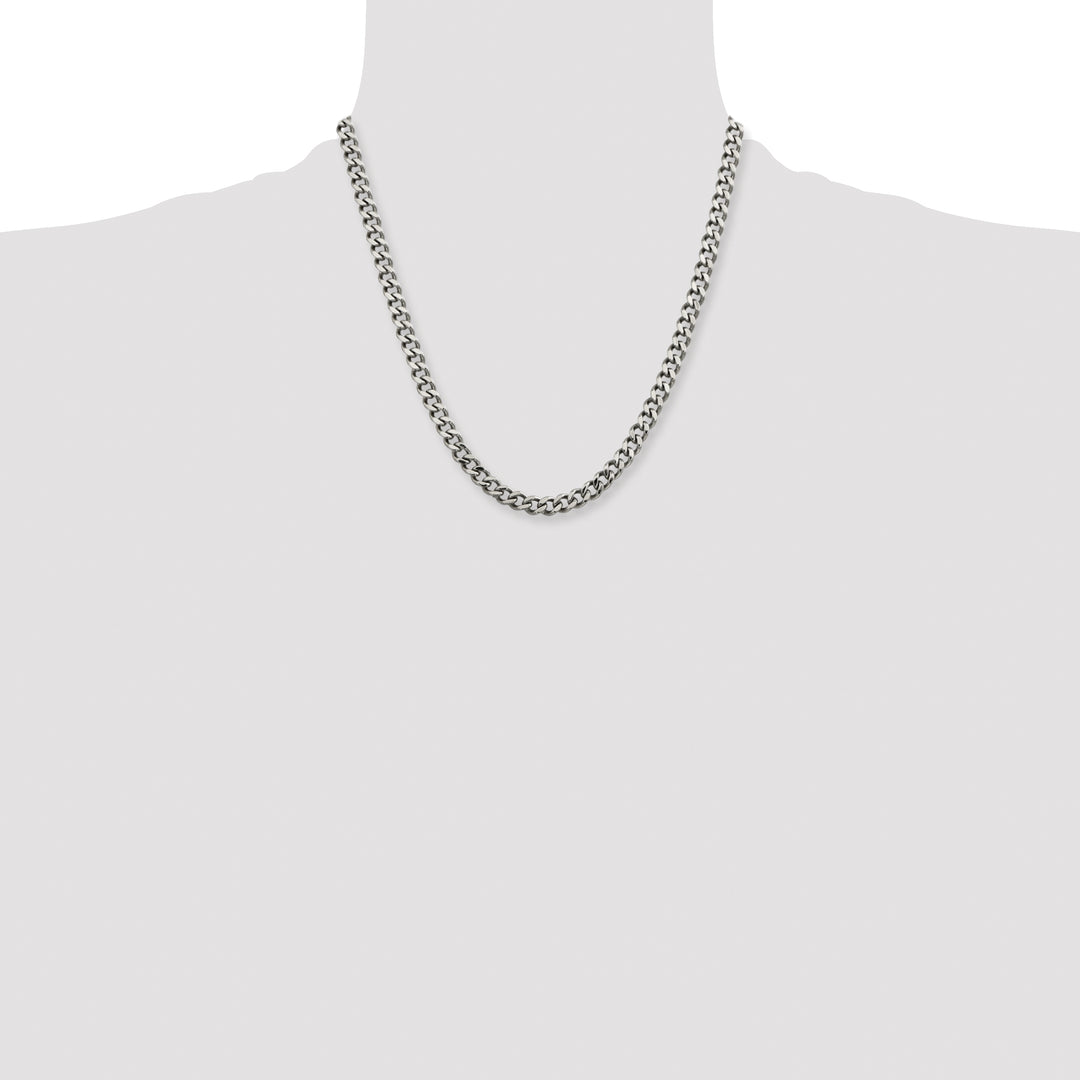 Chisel Stainless Steel 6.75mm Curb Chain