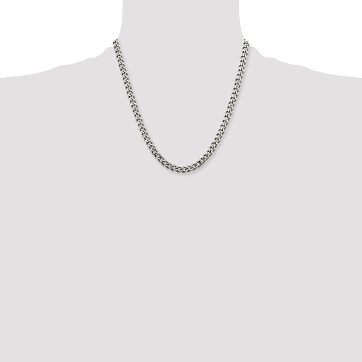 Chisel Stainless Steel 6.75mm Curb Chain