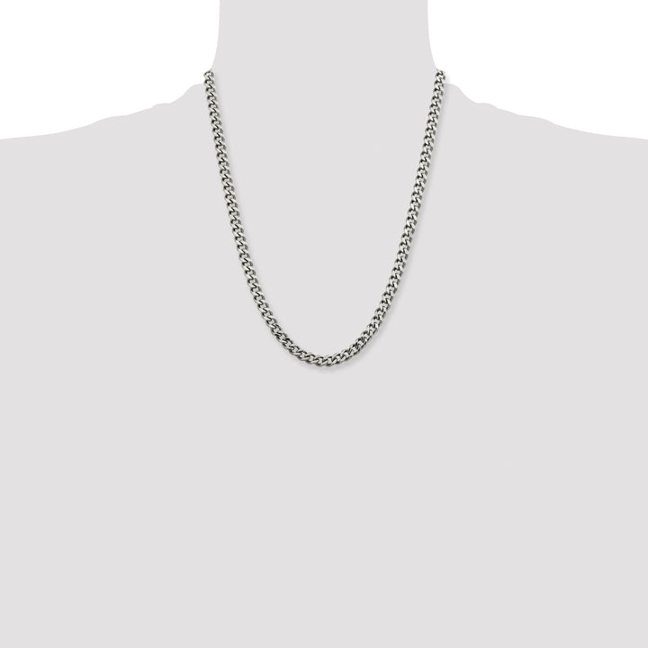 Chisel Stainless Steel 6.75mm Curb Chain