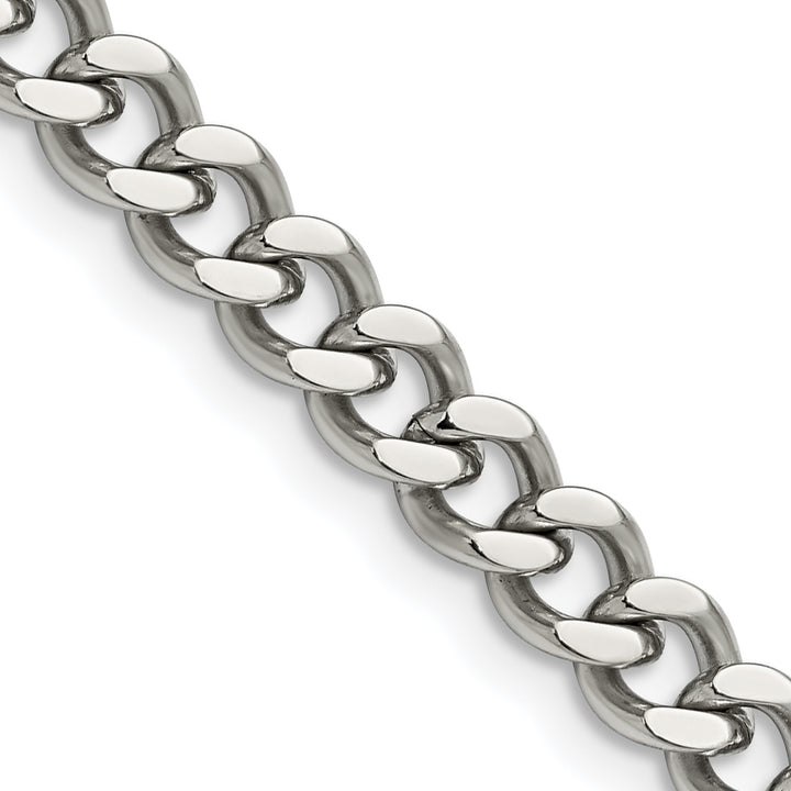 Chisel Stainless Steel 6.75mm Curb Chain