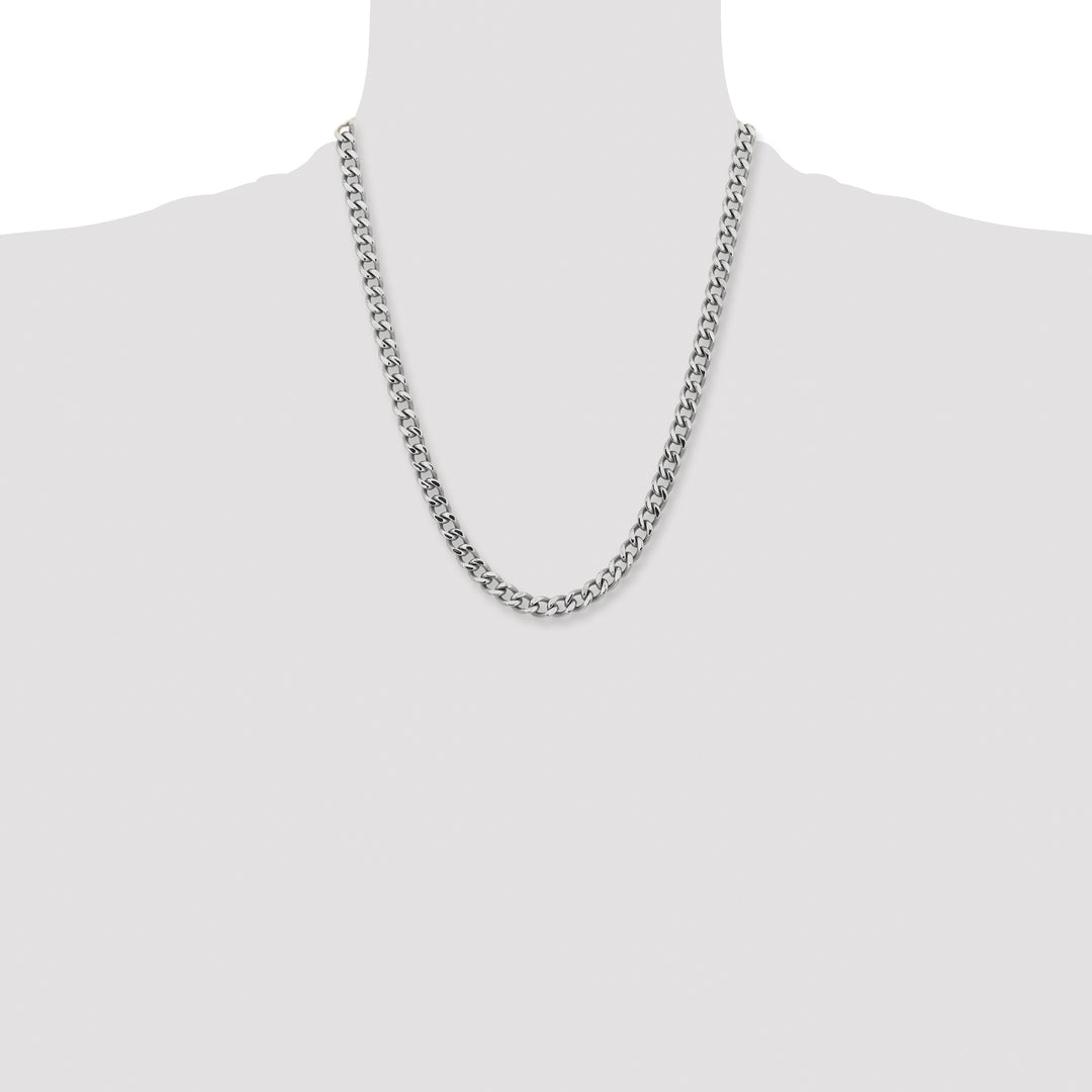 Chisel Stainless Steel 7.5mm Curb Chain