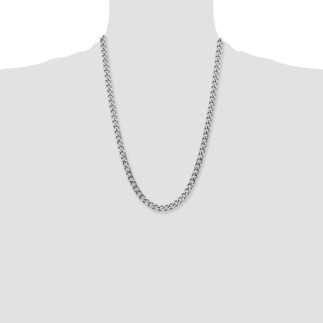 Chisel Stainless Steel 7.5mm Curb Chain