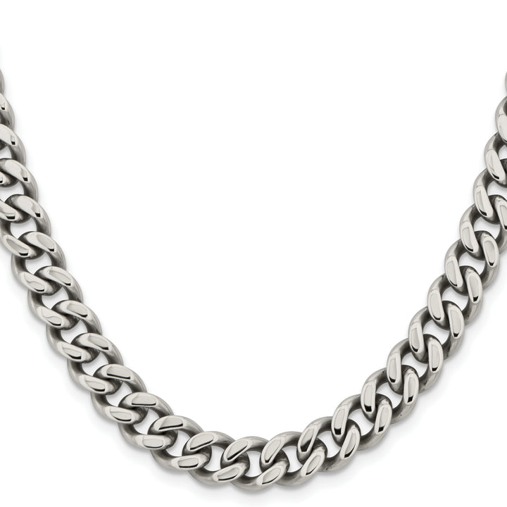 Chisel Stainless Steel 9.5mm Curb Chain