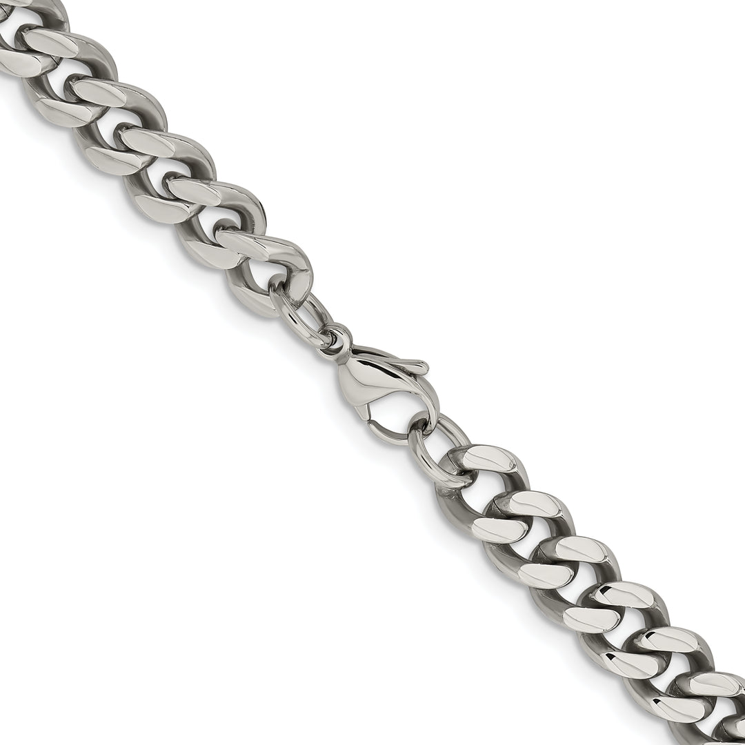 Chisel Stainless Steel 9.5mm Curb Chain