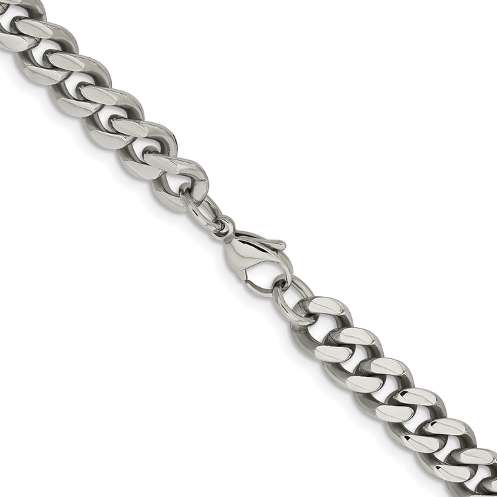 Chisel Stainless Steel 9.5mm Curb Chain