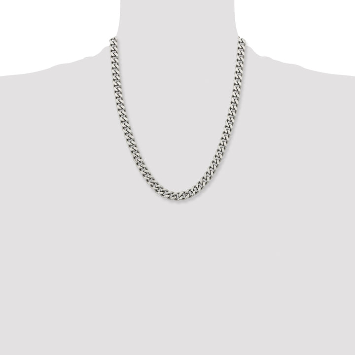 Chisel Stainless Steel 9.5mm Curb Chain