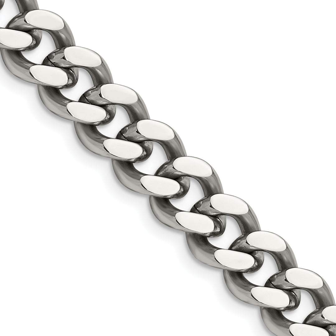 Chisel Stainless Steel 9.5mm Curb Chain