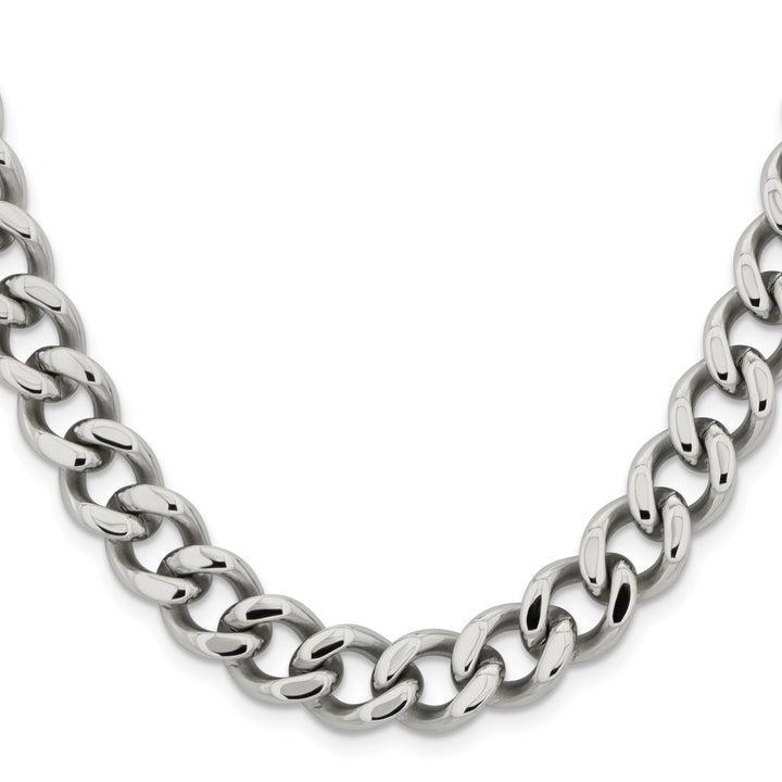 Chisel Stainless Steel 11.5mm Curb Chain