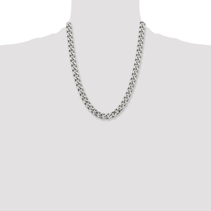 Chisel Stainless Steel 11.5mm Curb Chain