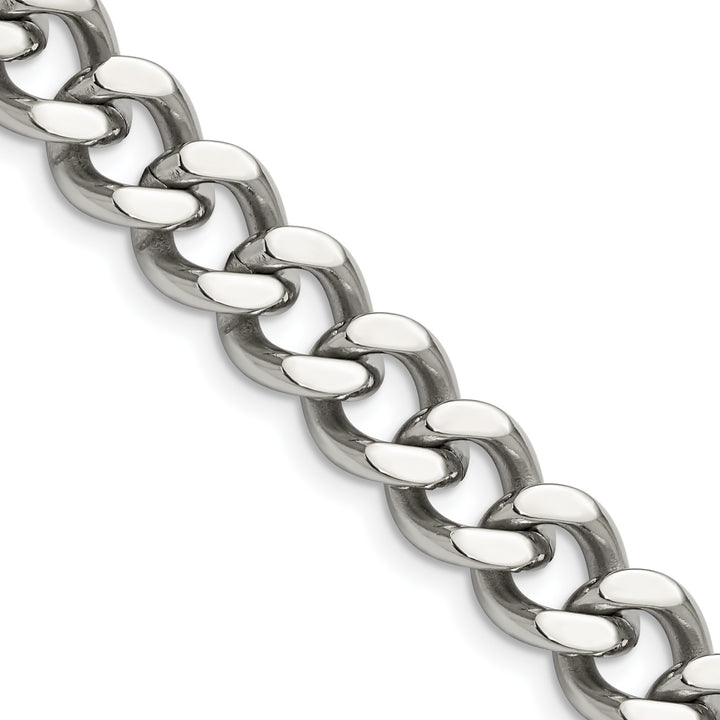 Chisel Stainless Steel 11.5mm Curb Chain
