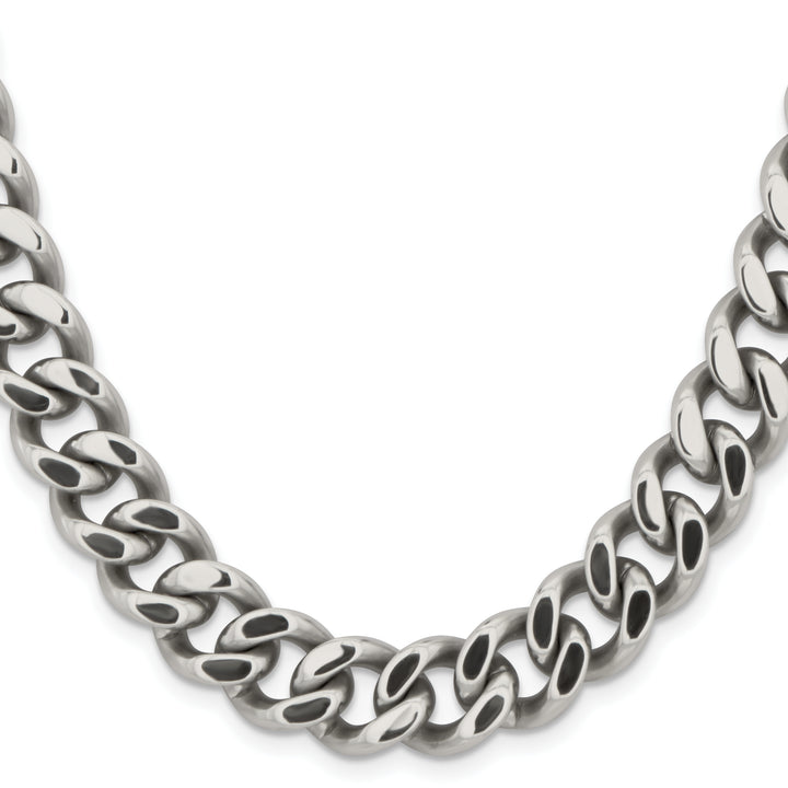 Chisel Stainless Steel 13.75mm Curb Chain