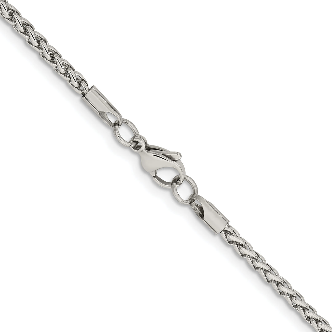 Chisel Stainless Steel 3mm Wheat Chain