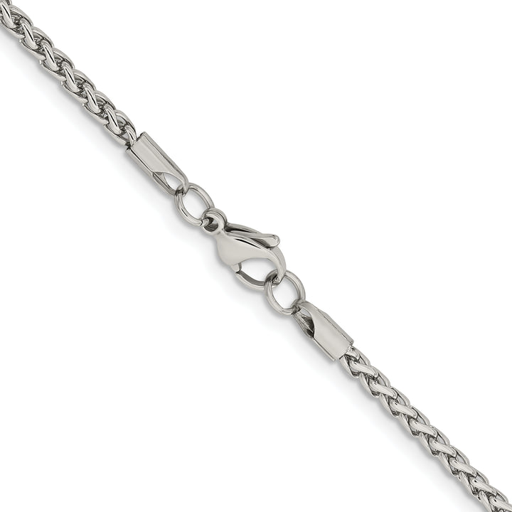 Chisel Stainless Steel 3mm Wheat Chain