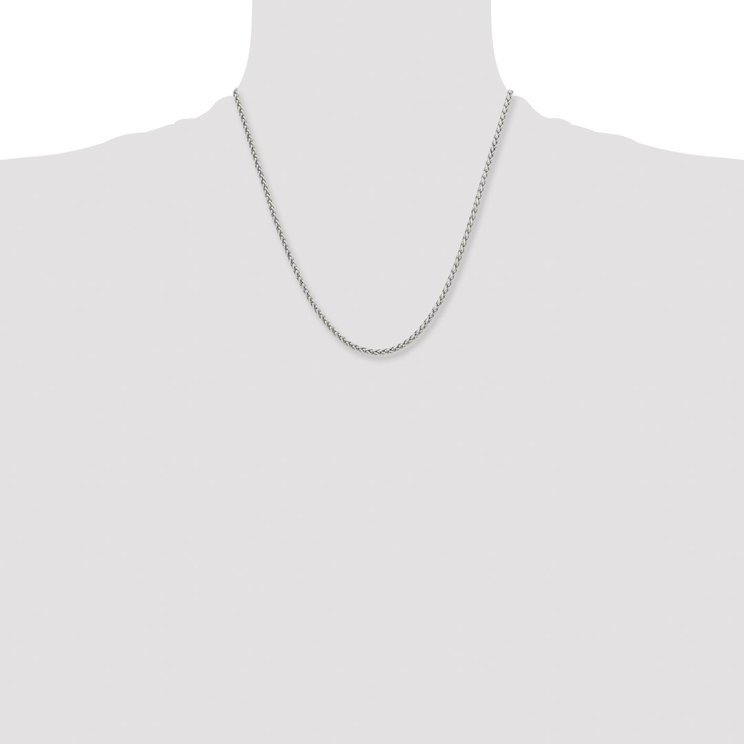 Chisel Stainless Steel 3mm Wheat Chain