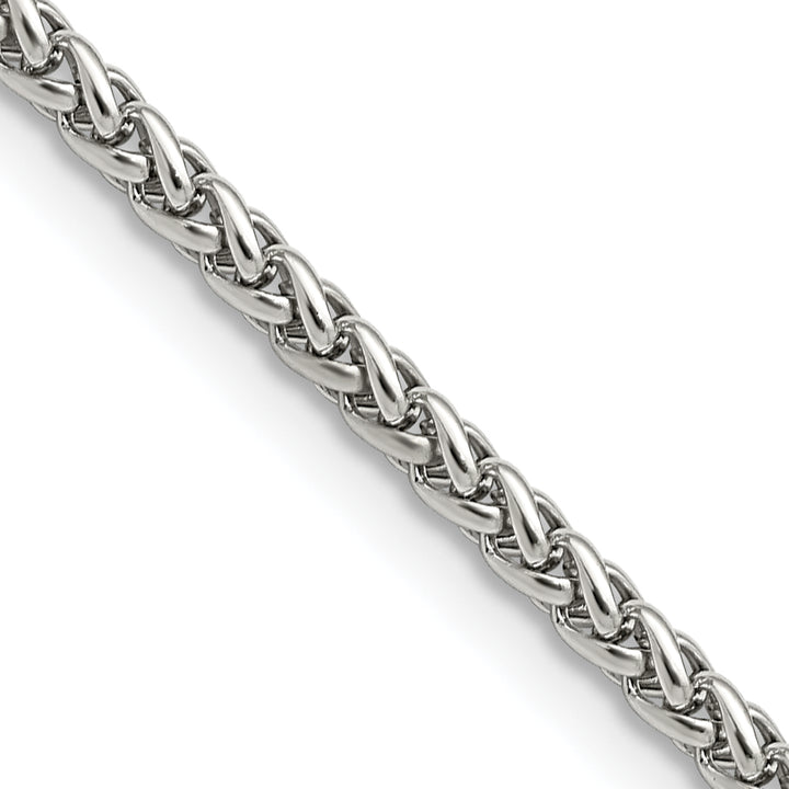 Chisel Stainless Steel 3mm Wheat Chain