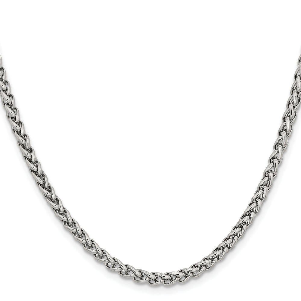 Chisel Stainless Steel 4mm Wheat Chain