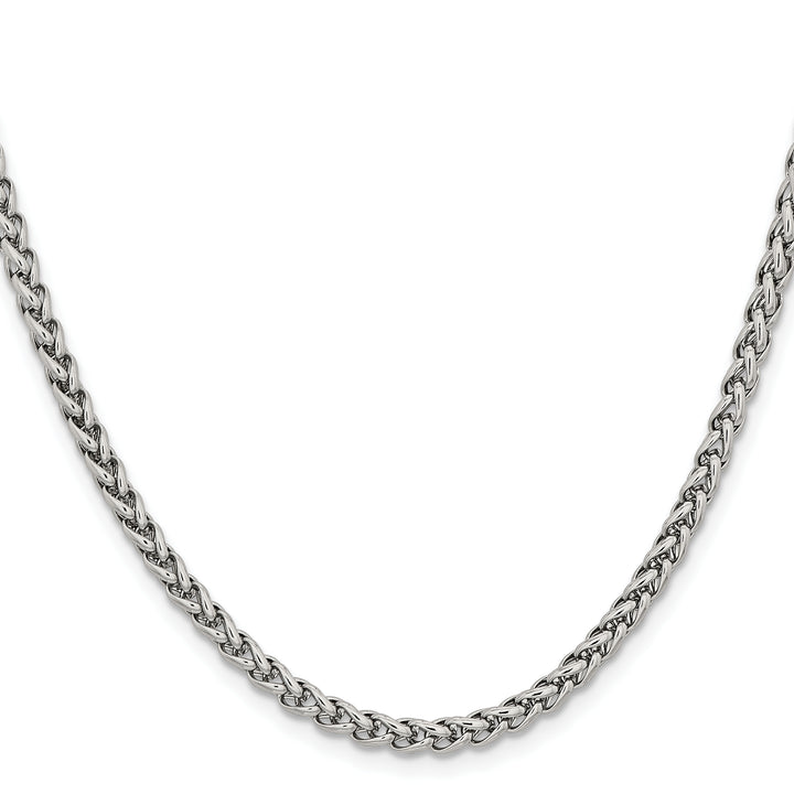 Chisel Stainless Steel 4mm Wheat Chain