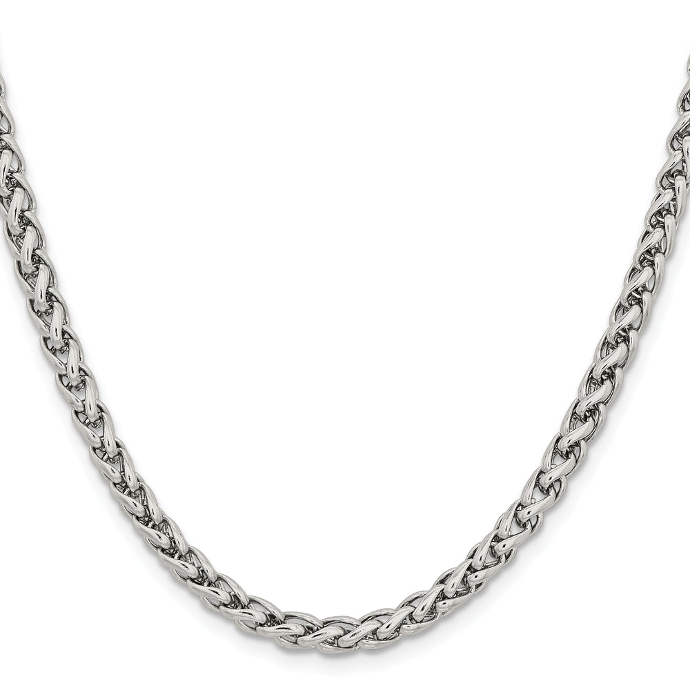 Chisel Stainless Steel 5mm Wheat Chain
