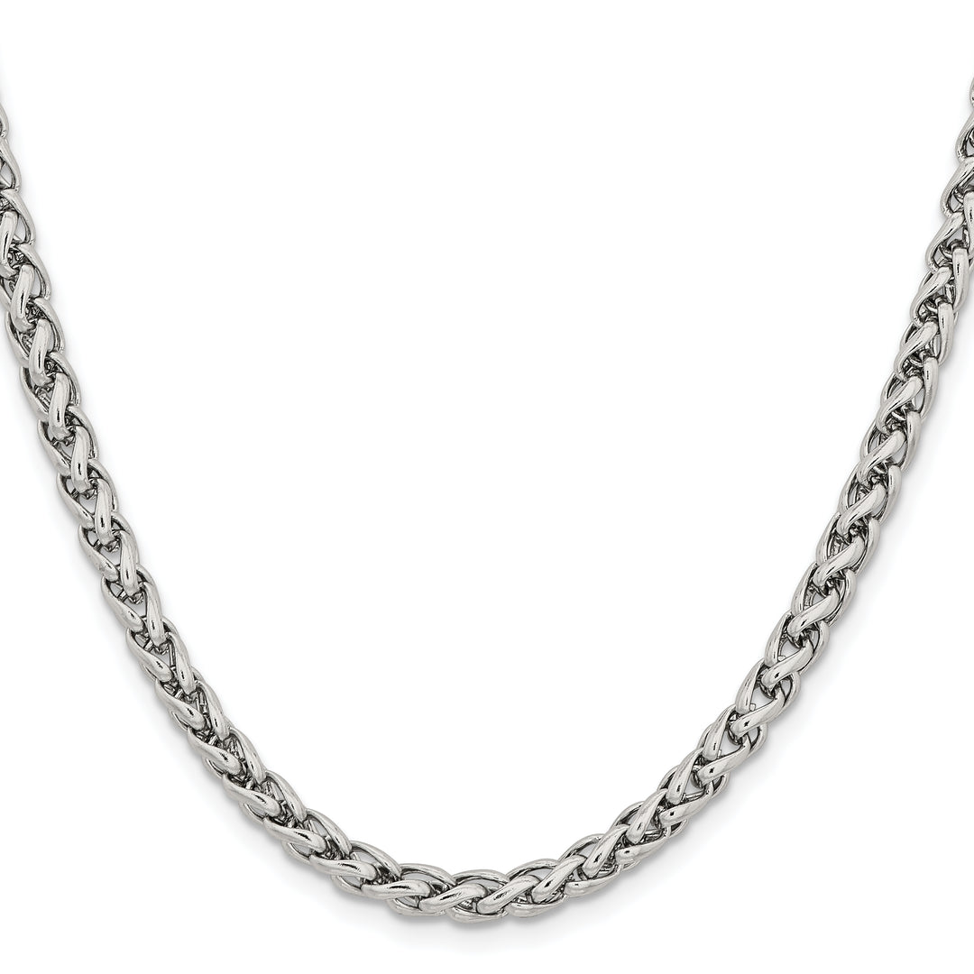 Chisel Stainless Steel 5mm Wheat Chain