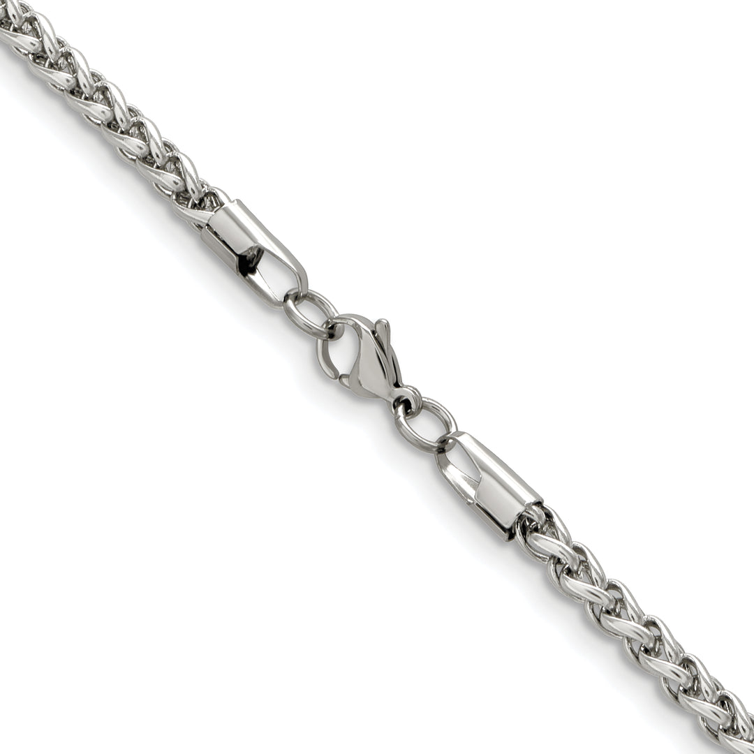 Chisel Stainless Steel 5mm Wheat Chain