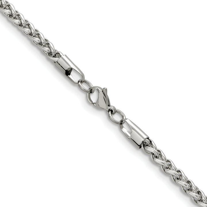 Chisel Stainless Steel 5mm Wheat Chain