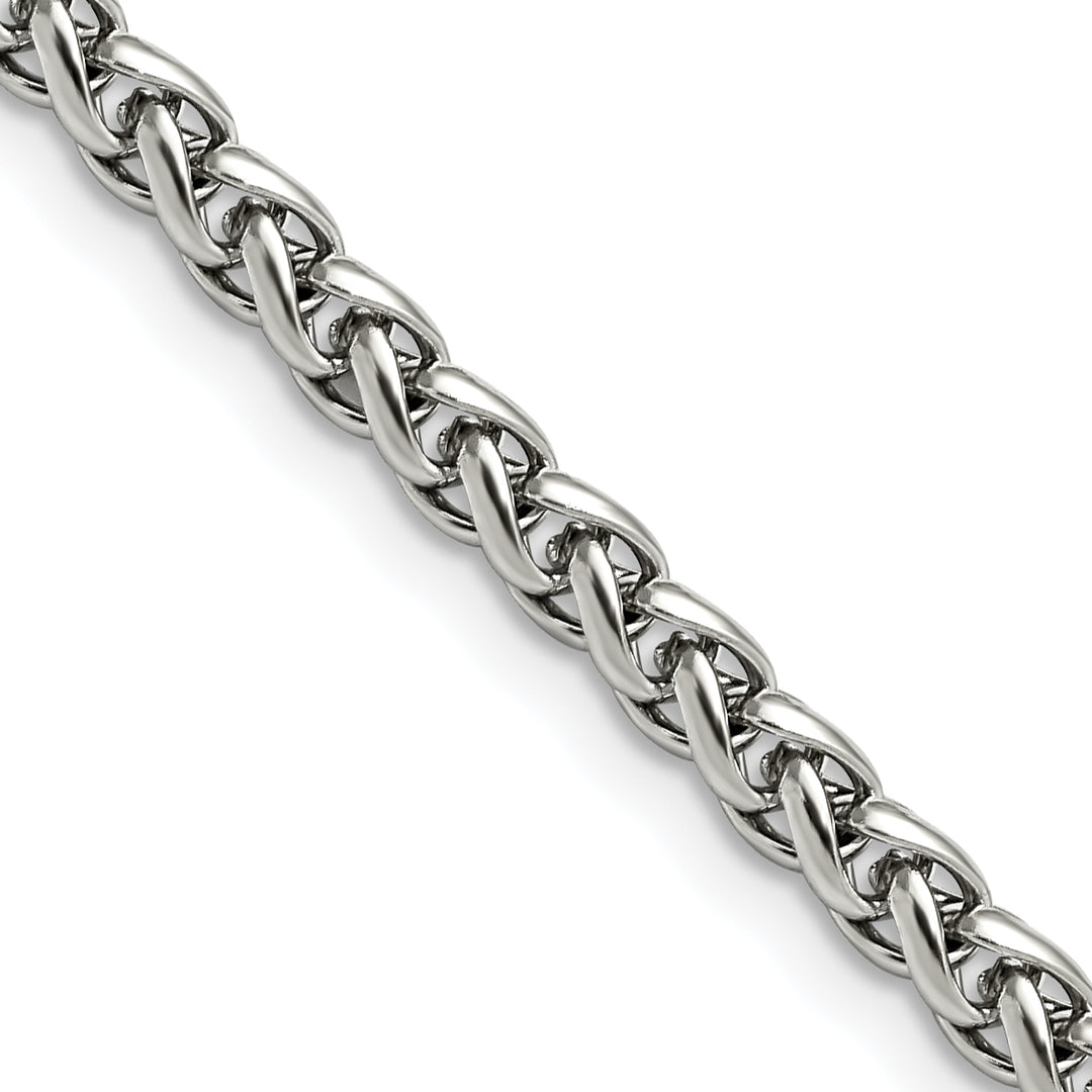 Chisel Stainless Steel 5mm Wheat Chain