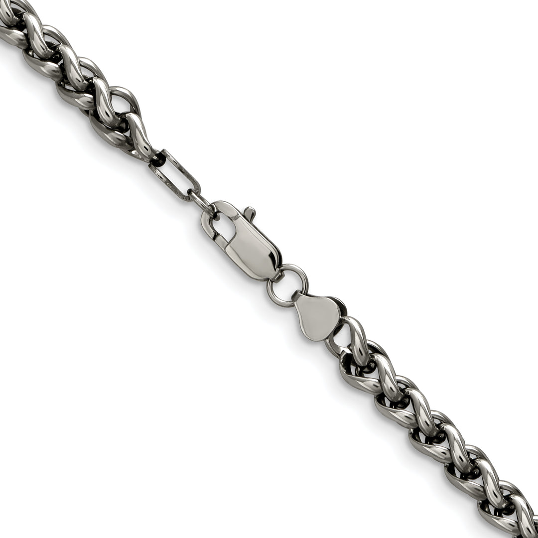 Chisel Stainless Steel Wheat Chain