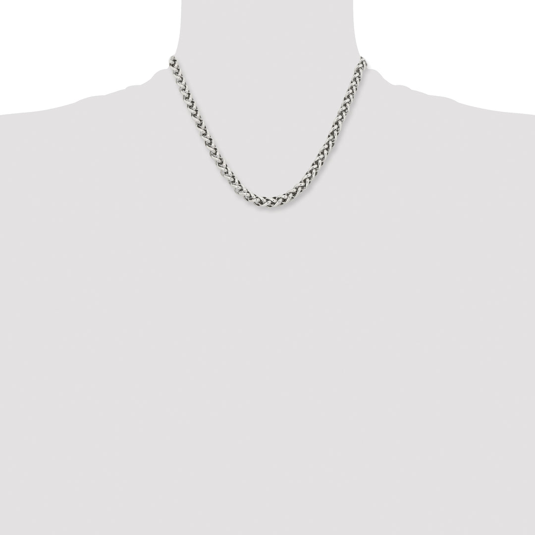 Chisel Stainless Steel Wheat Chain