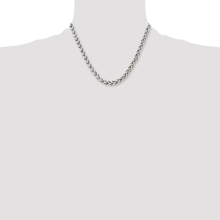 Chisel Stainless Steel Wheat Chain