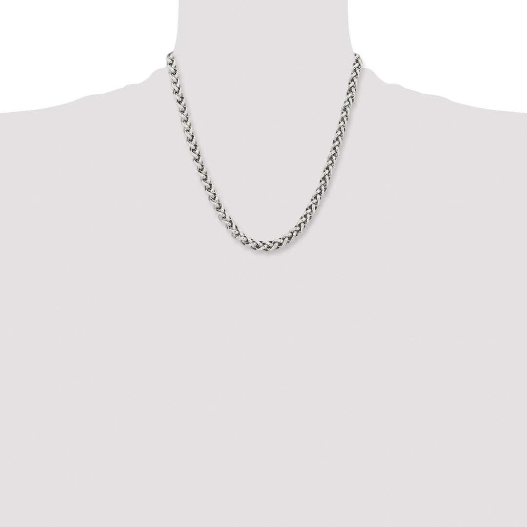 Chisel Stainless Steel Wheat Chain