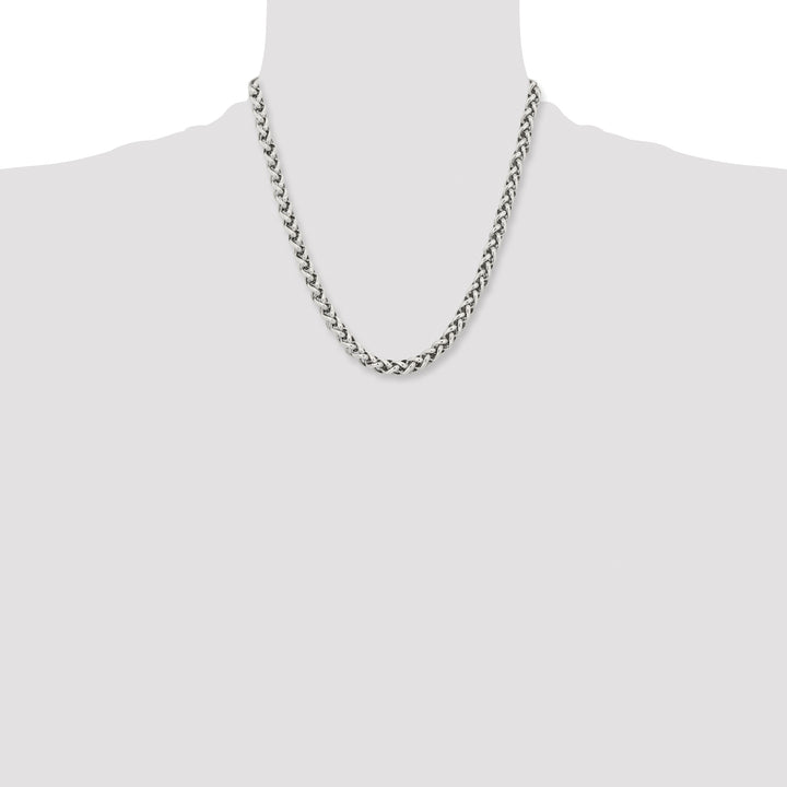 Chisel Stainless Steel Wheat Chain