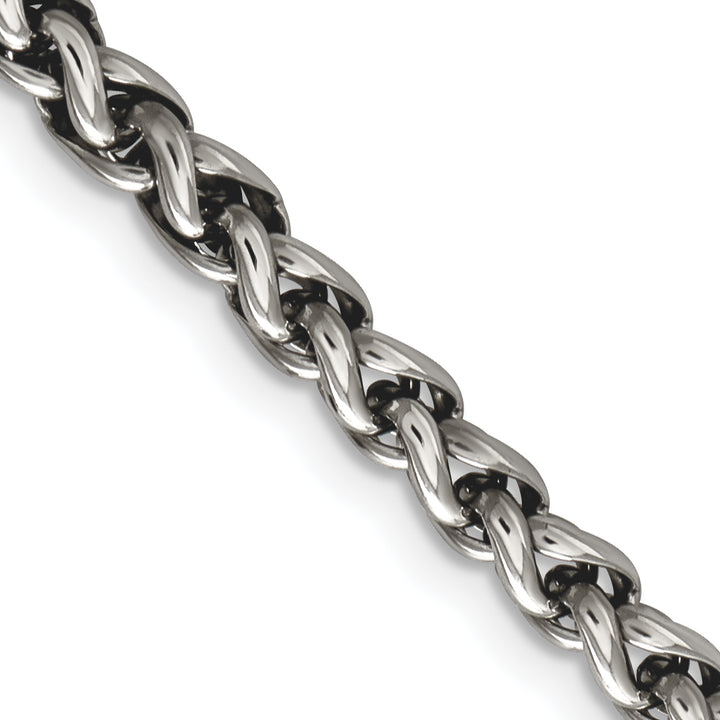 Chisel Stainless Steel Wheat Chain