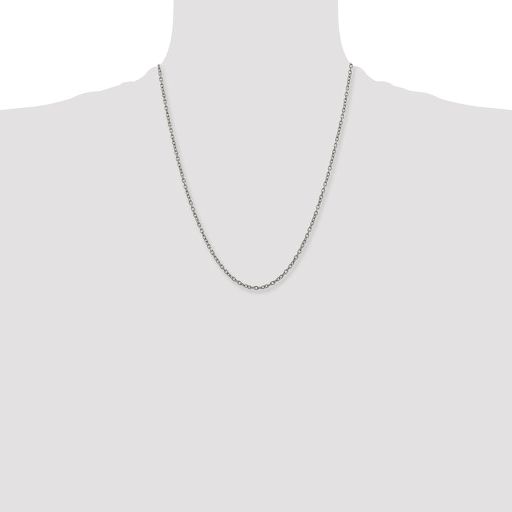 Chisel Titanium 2.9mm Cable Chain