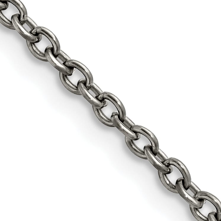 Chisel Titanium 2.9mm Cable Chain