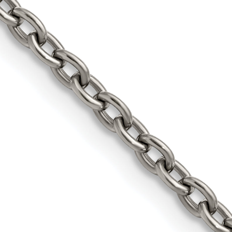 Chisel Titanium 3.5mm Cable Chain