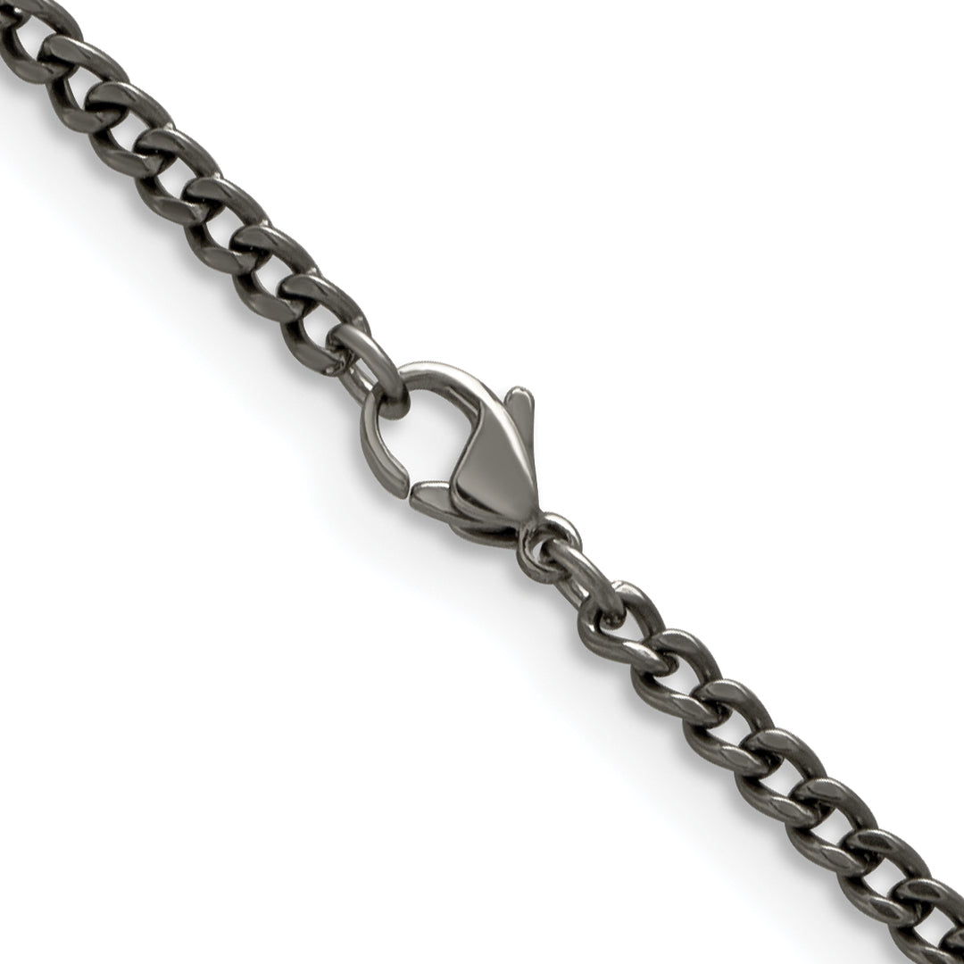 Chisel Titanium 3.5mm Curb Chain