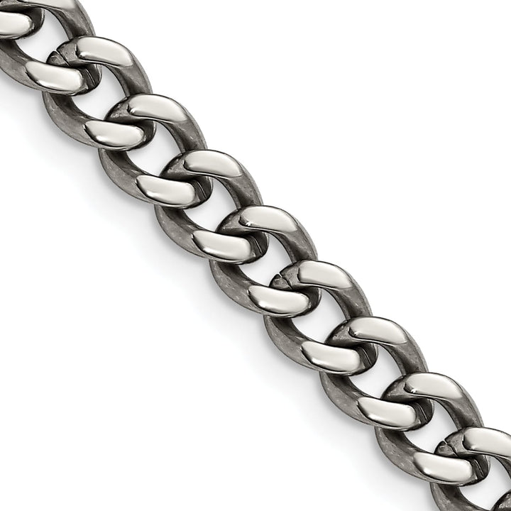 Chisel Titanium 7.5mm Curb Chain