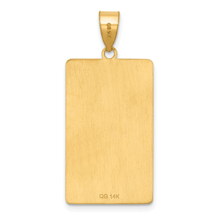 14kt Yellow Gold The Empress Tarot Card Pendant