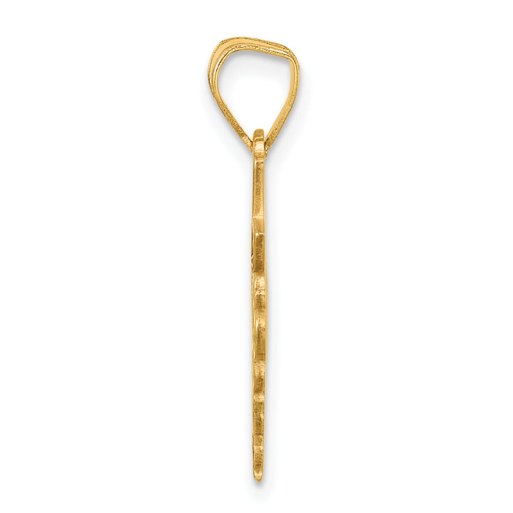 14K Gold Graduation Cap Slanted Diploma 2025 Charm