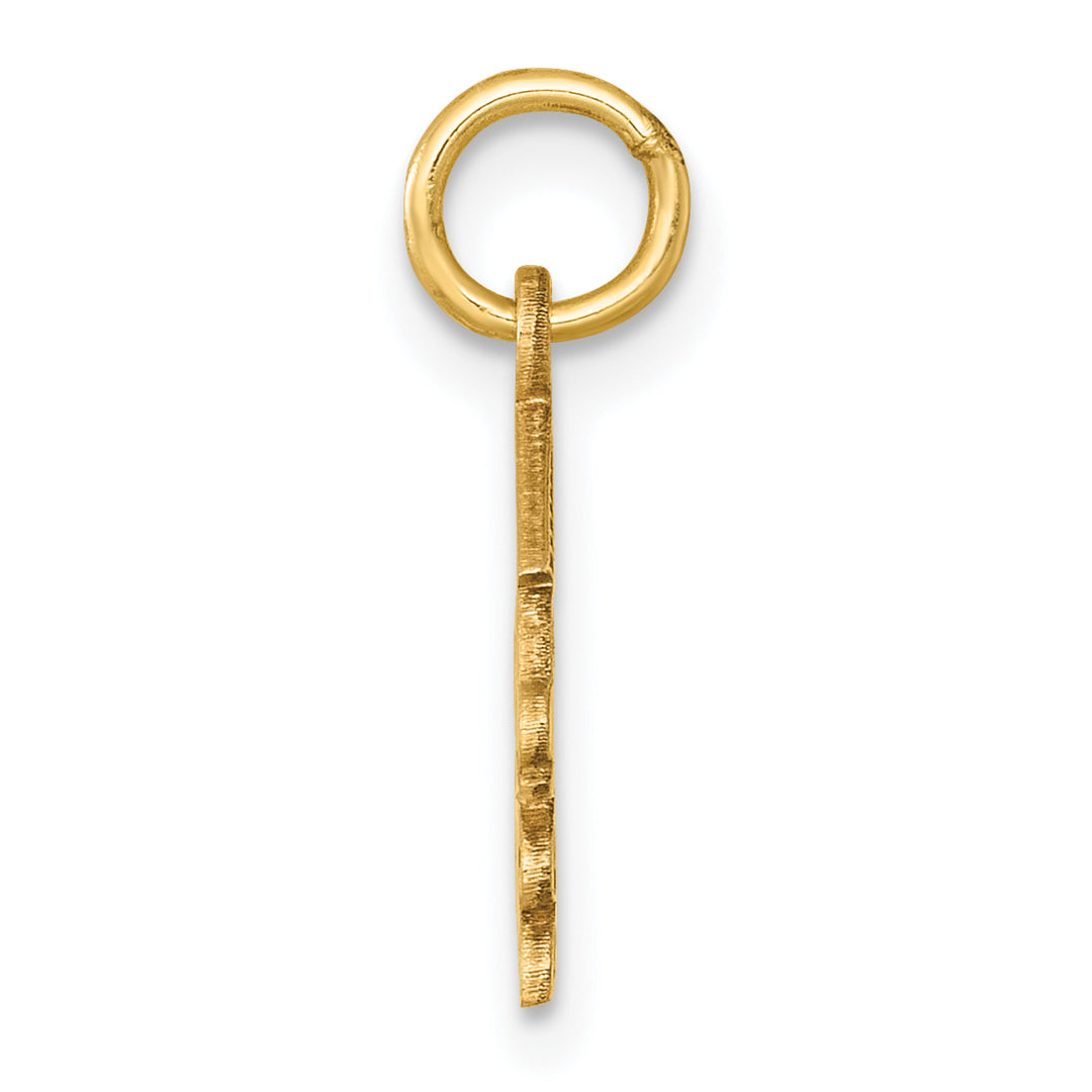 14K Yellow Gold Graduation Cap Diploma 2025 Charm