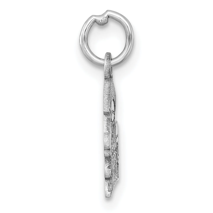 14K White Gold Graduation Cap Diploma 2026 Charm