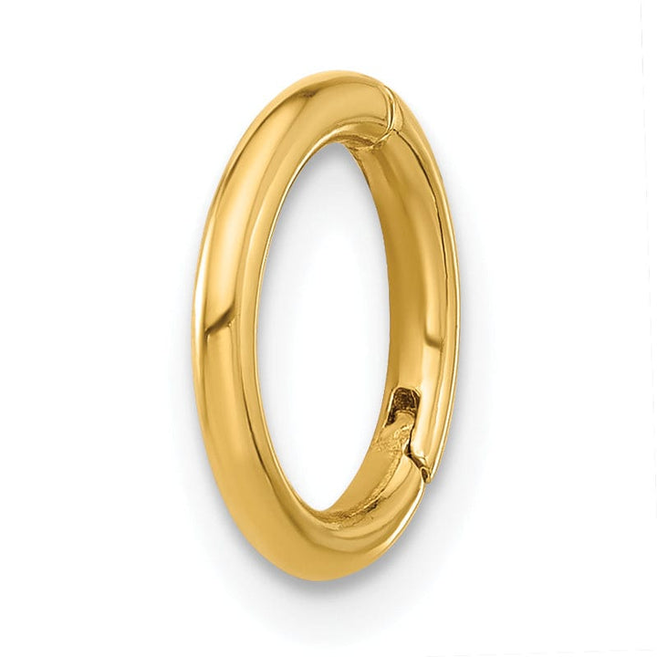 Lovely Rita's Body Jewelry 14K Yellow Gold  14 Gauge Hinged Hoop Cartilage Body Jewelry