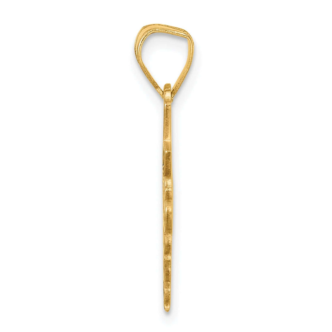 Lovely Rita's Charms & Pendants 14K Gold Graduation Cap Slanted Diploma 2025 Charm