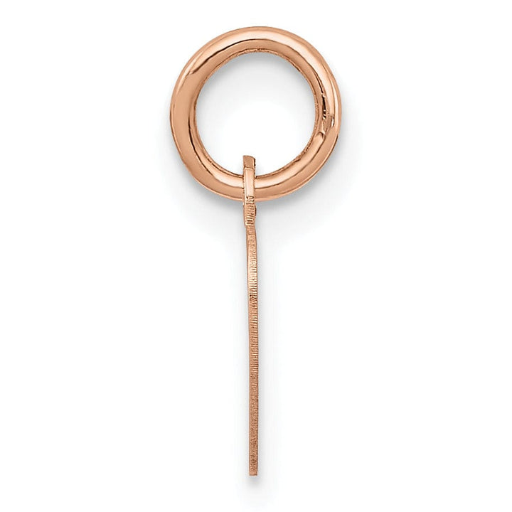 Lovely Rita's Charms & Pendants 14K Rose Gold Polish Heart Shaped Disc Pendant