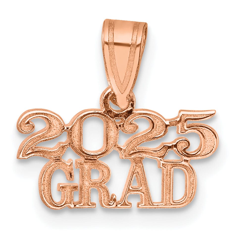 Lovely Rita's Charms & Pendants 14K Rose Gold Polished Finish 2025 GRAD Charm