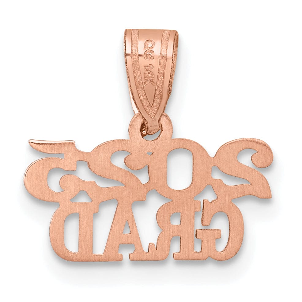 Lovely Rita's Charms & Pendants 14K Rose Gold Polished Finish 2025 GRAD Charm