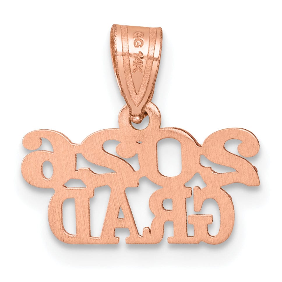 Lovely Rita's Charms & Pendants 14K Rose Gold Polished Finish 2026 GRAD Charm